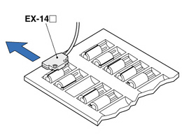 檢測托盤上電容器的缺少