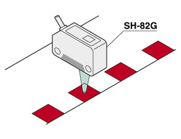 檢測白紙上的紅色標記