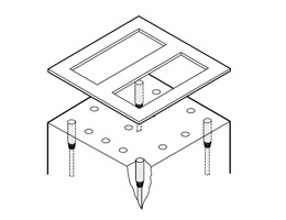 測量機架的平行度